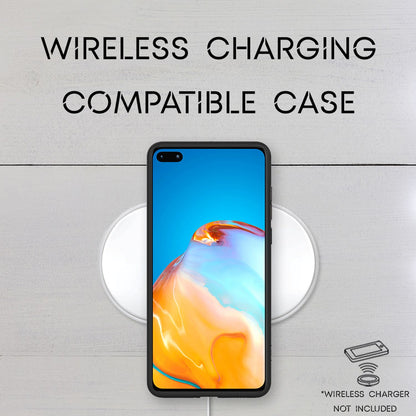 NALIA 360 Grad Handyhülle kompatibel mit Huawei P40 Hülle, Full-Cover & Glas vorne hinten Rundum Doppel-Schutz, Dünn Ganzkörper Phone Case Etui Handy-Tasche, Bumper & Displayschutz