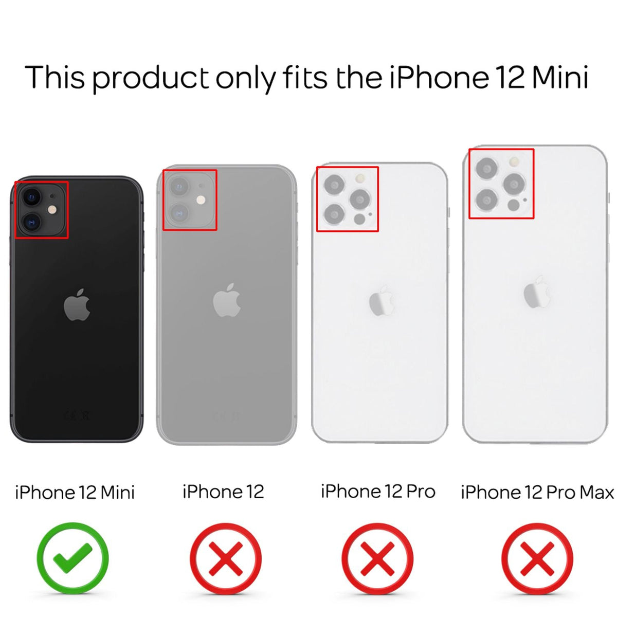 NALIA Glitzerhülle für iPhone 12 Mini – Funkelndes Silikon Case – DAZZLIN (Transparent & Stoßfest) – Marke aus Berlin