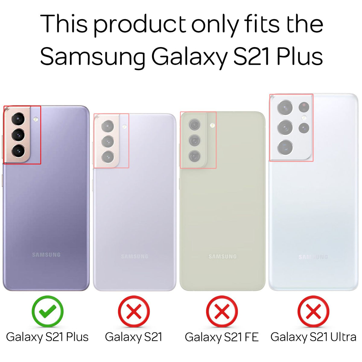 NALIA Glitzerhülle für Samsung Galaxy S21 Plus – Funkelndes Silikon Case – DAZZLIN (Transparent & Stoßfest) – Marke aus Berlin