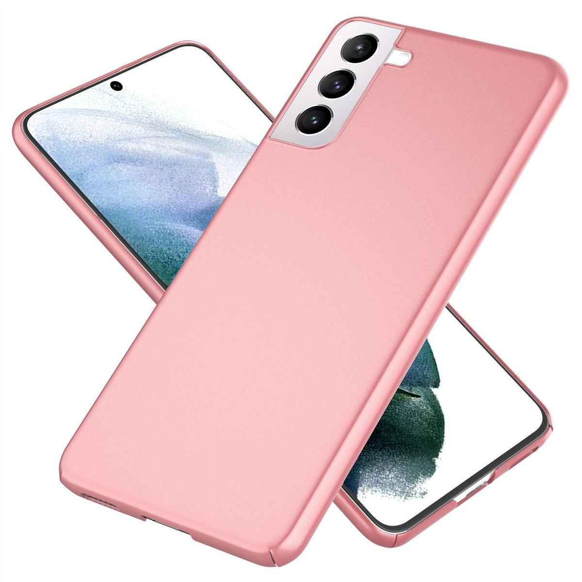 NALIA Ultra Slim Hardcase für Samsung Galaxy S21 – Anti-Fingerabdruck & 0.5mm Dünn – PUREFIT (Matt & Leicht) – Marke aus Berlin