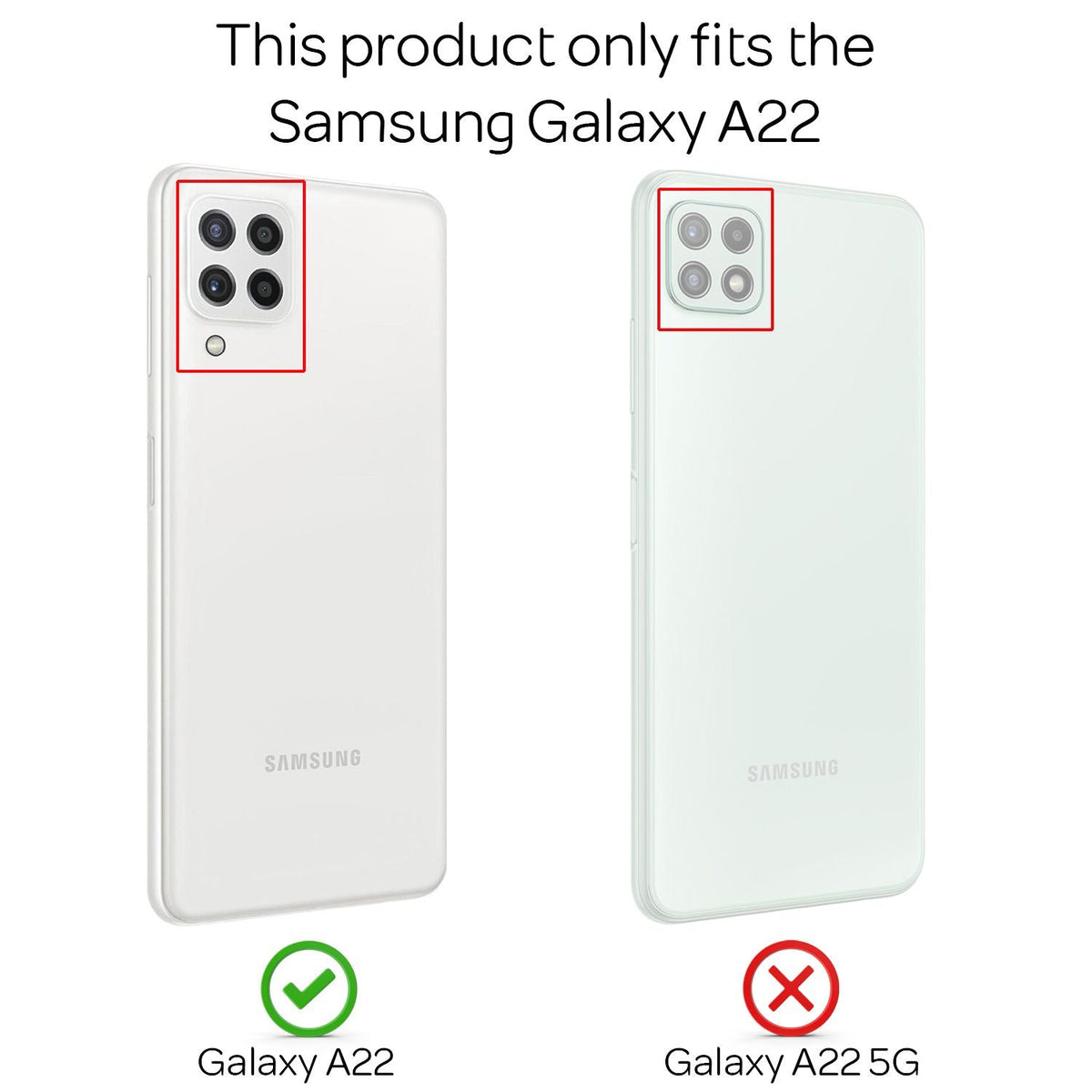 NALIA Panzerhülle für Samsung Galaxy A22 4G – Ring-Ständer 360° & Magnet-Halterung Kompatibel – RINGDEFEND (Stoßfestes Outdoor Case) – Marke aus Berlin