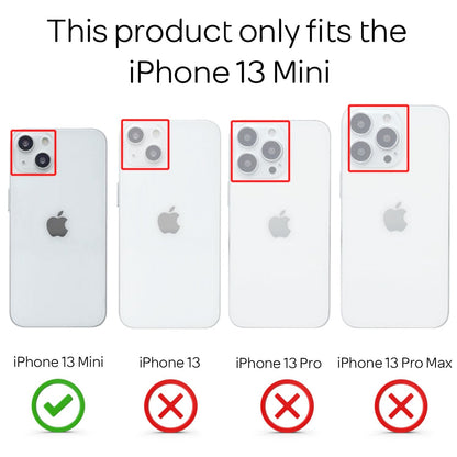 NALIA 360° Hülle für iPhone 13 Mini – Vorne & Hinten Schutz – 360GUARD (Full-Body Case) – Marke aus Berlin