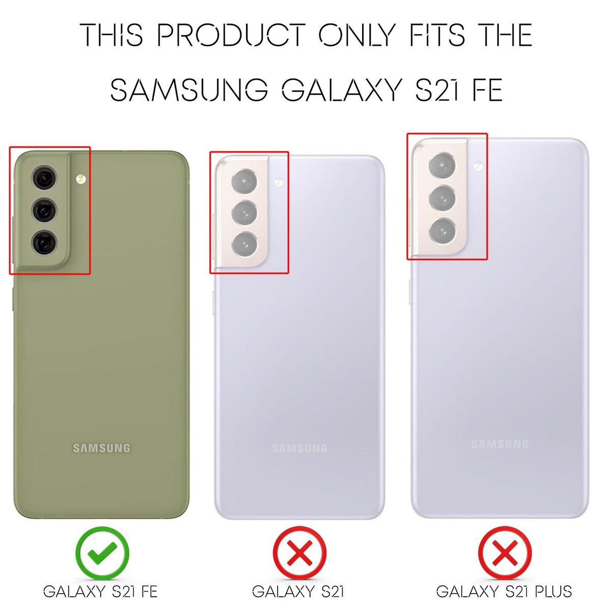 NALIA Leder-Optik Silikon Case für Samsung Galaxy S21 FE – Griffig & Matt – BARRON Handyhülle (Anti-Fingerprint, Stoßfest & Robust) – Marke aus Berlin
