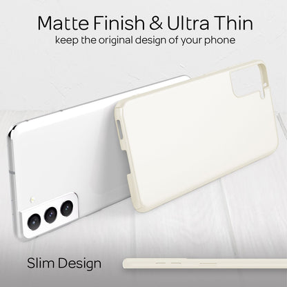 NALIA Ultra Slim Hardcase für Samsung Galaxy S21 FE – Anti-Fingerabdruck & 0.5mm Dünn – PUREFIT (Matt & Leicht) – Marke aus Berlin