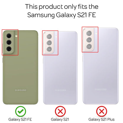 NALIA Ultra Slim Hardcase für Samsung Galaxy S21 FE – Anti-Fingerabdruck & 0.5mm Dünn – PUREFIT (Matt & Leicht) – Marke aus Berlin