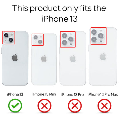 NALIA Glitzerhülle für iPhone 13 – Funkelnder Glitzer-Look & Grip – SHINEPOP (Silikon Case) – Marke aus Berlin