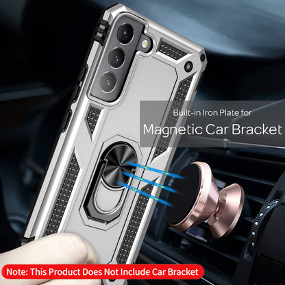 NALIA Panzerhülle für Samsung Galaxy S22 – Ring-Ständer 360° & Magnet-Halterung Kompatibel – RINGDEFEND (Stoßfestes Outdoor Case) – Marke aus Berlin