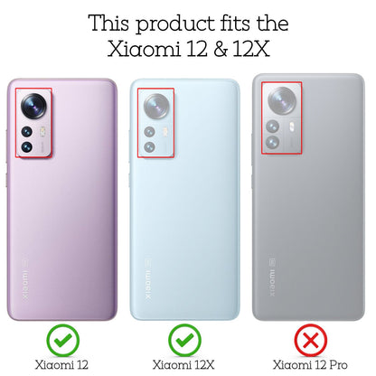 NALIA Ultra Slim Hardcase für Xiaomi 12 / 12X – Anti-Fingerabdruck & 0.5mm Dünn – PUREFIT (Matt & Leicht) – Marke aus Berlin