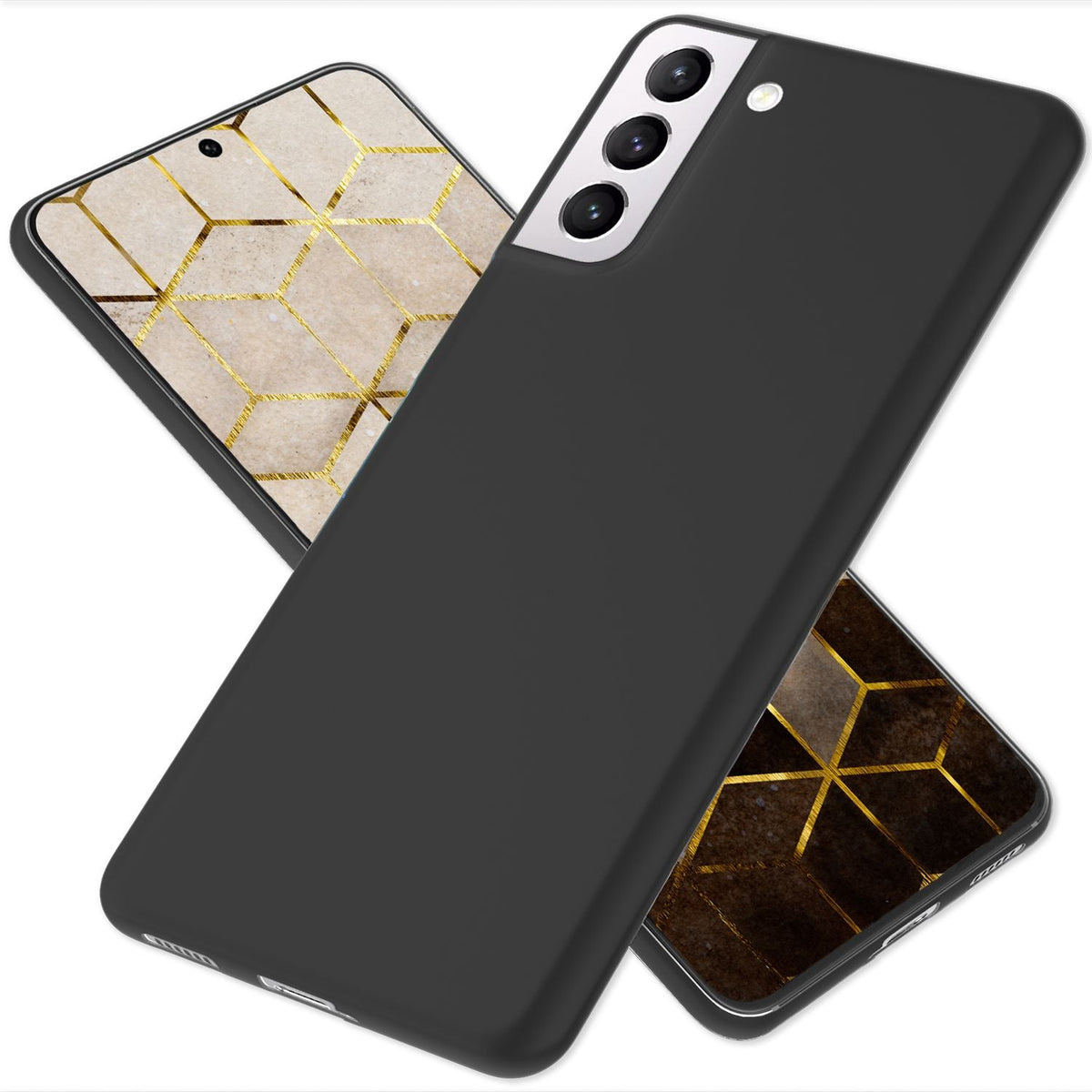NALIA Ultra Slim Hardcase für Samsung Galaxy S22 – Matt & 0.3mm Dünn – PHANTOM (Dünnes Cover & Kamera-Vollschutz) – Marke aus Berlin