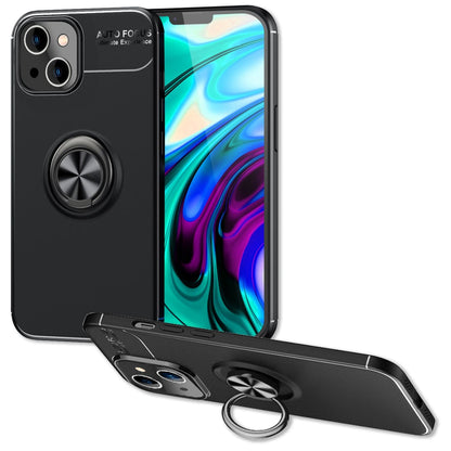 NALIA Ringhülle für iPhone 14 – Ring-Ständer 360° & für Magnet-Halter – GRIP360 (Mattiertes Silikon Case) – Marke aus Berlin