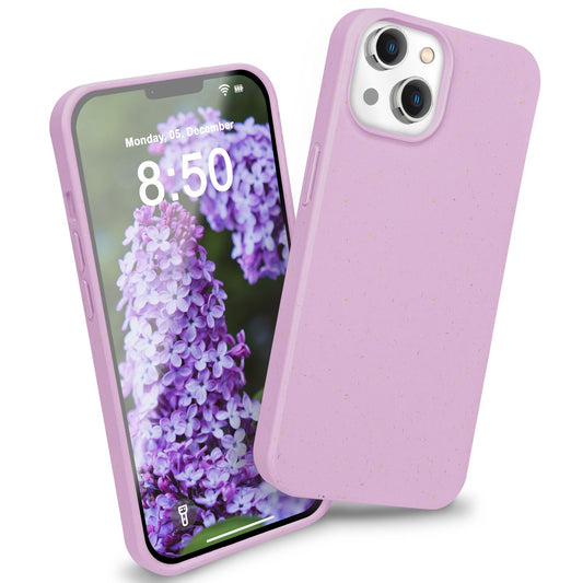 NALIA Handyhülle für iPhone 14 – Weizenstroh Case (Pflanzenbasiert) – BIOVERA – Matt & Stoßfest (Vegan) – Marke aus Berlin