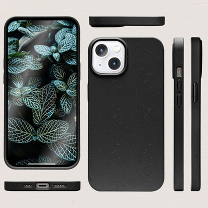 NALIA Handyhülle für iPhone 14 Plus – Weizenstroh Case (Pflanzenbasiert) – BIOVERA – Matt & Stoßfest (Vegan) – Marke aus Berlin