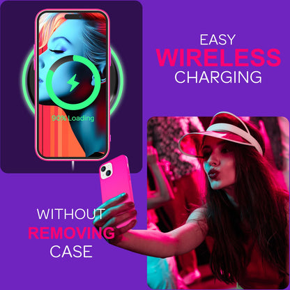 NALIA Neon Cover für iPhone 15 Hülle, Bunte Silikonhülle Intensive Farbe, Samtig Weich Gummierte Handyhülle, Soft Case NALIA Berlin
