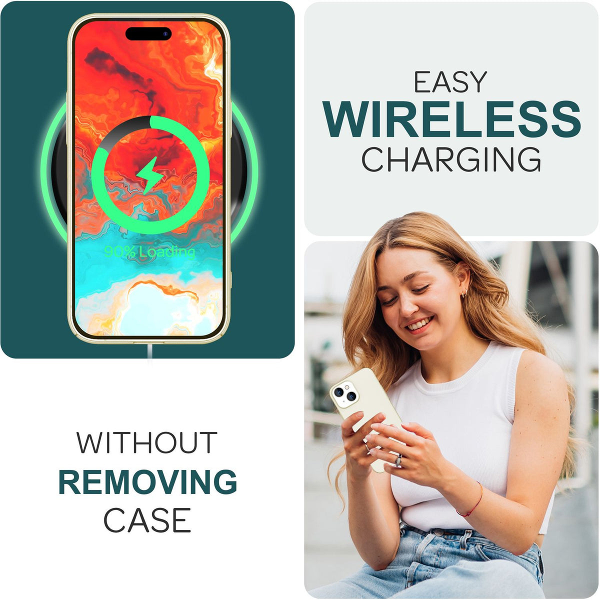 NALIA Ultra Slim Hardcase für iPhone 15 – Anti-Fingerabdruck & 0.5mm Dünn – PUREFIT (Matt & Leicht) – Marke aus Berlin