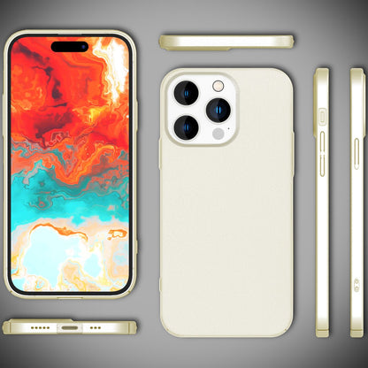 NALIA Ultra Slim Hardcase für iPhone 15 Pro – Anti-Fingerabdruck & 0.5mm Dünn – PUREFIT (Matt & Leicht) – Marke aus Berlin