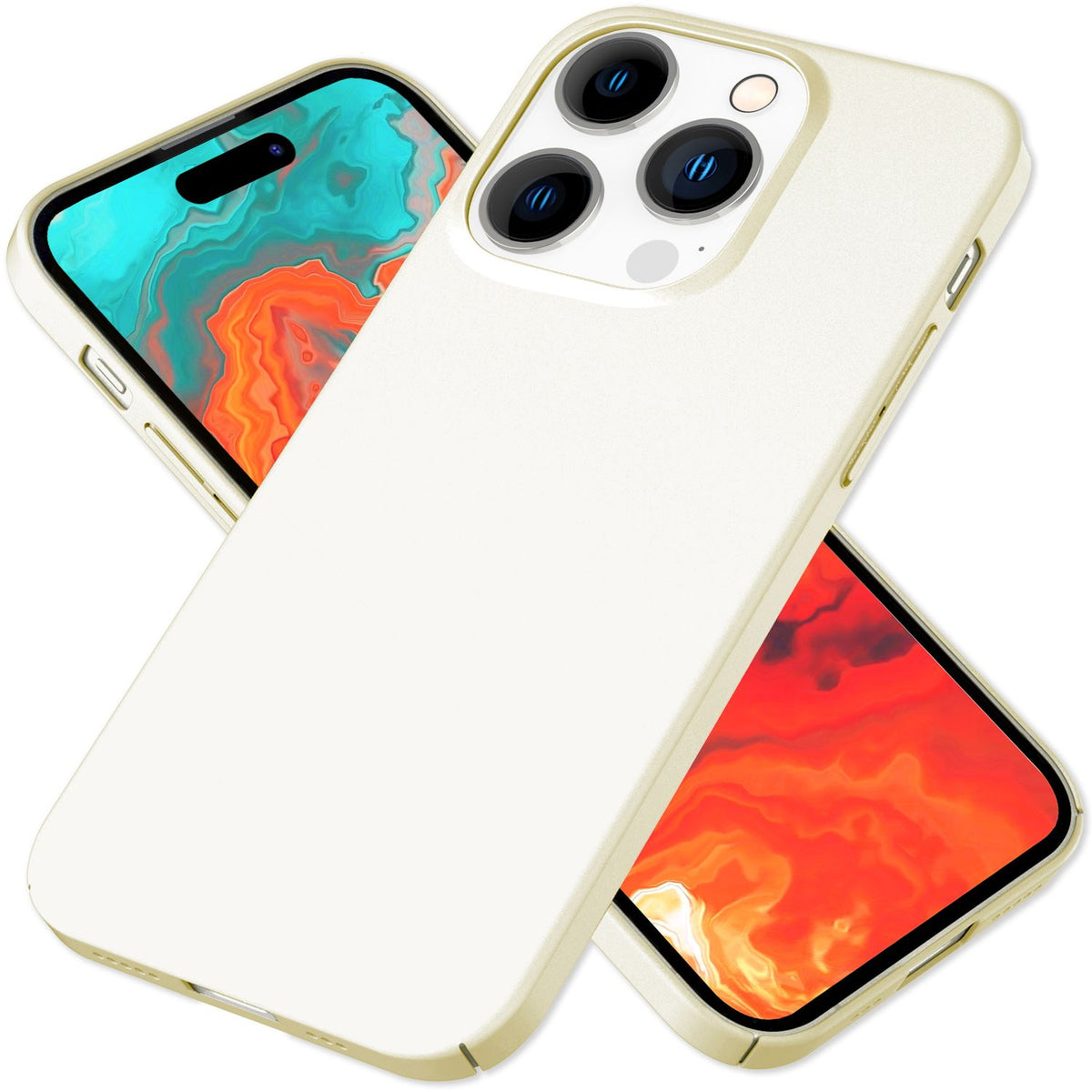 NALIA Ultra Slim Hardcase für iPhone 15 Pro Max – Anti-Fingerabdruck & 0.5mm Dünn – PUREFIT (Matt & Leicht) – Marke aus Berlin
