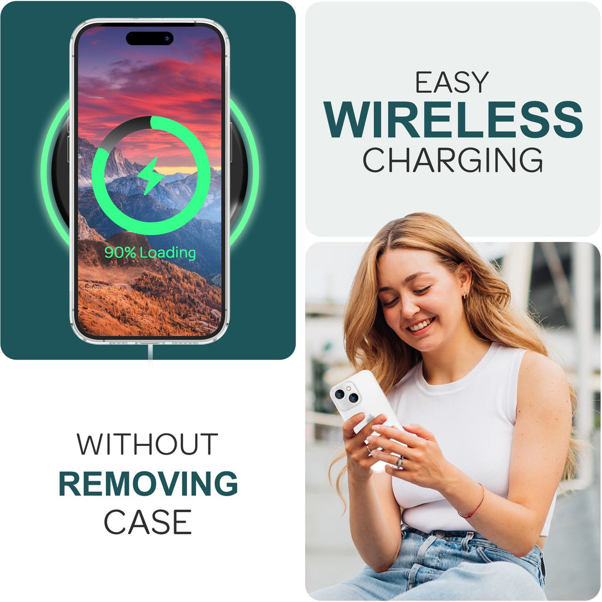 NALIA Ultra Slim Hardcase für iPhone 15 – Matt-Transparent & 0.3mm Dünn – PHANTOM (Dünnes Cover & Kamera-Vollschutz) – Marke aus Berlin