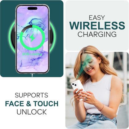 NALIA 360° Hülle für iPhone 15 – Vorne & Hinten Schutz – 360GUARD (Full-Body Case) – Marke aus Berlin
