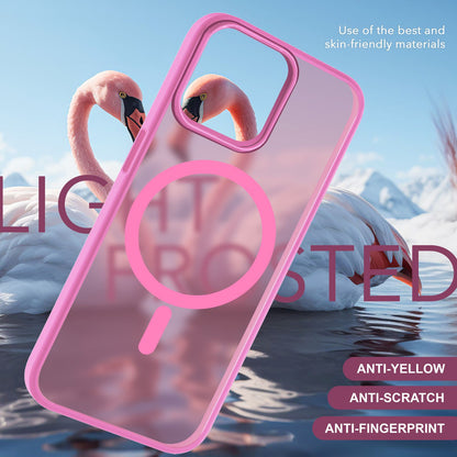 NALIA Magnet-Case für iPhone 15 – Matt-Transparent & MagSafe Kompatibel – MATTEX (Rutschfest, Stoßfest & Anti-Fingerabdruck) – Marke aus Berlin