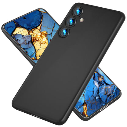 NALIA Ultra Slim Hardcase für Samsung Galaxy S24 – Matt & 0.3mm Dünn – PHANTOM (Dünnes Cover & Kamera-Vollschutz) – Marke aus Berlin