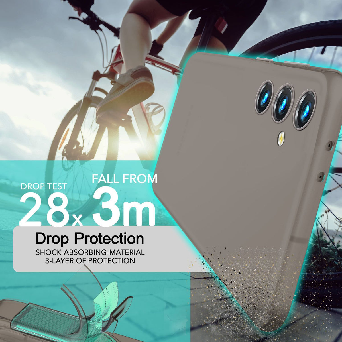 NALIA Ultra Slim Hardcase für Samsung Galaxy S24 – Matt & 0.3mm Dünn – PHANTOM (Dünnes Cover & Kamera-Vollschutz) – Marke aus Berlin