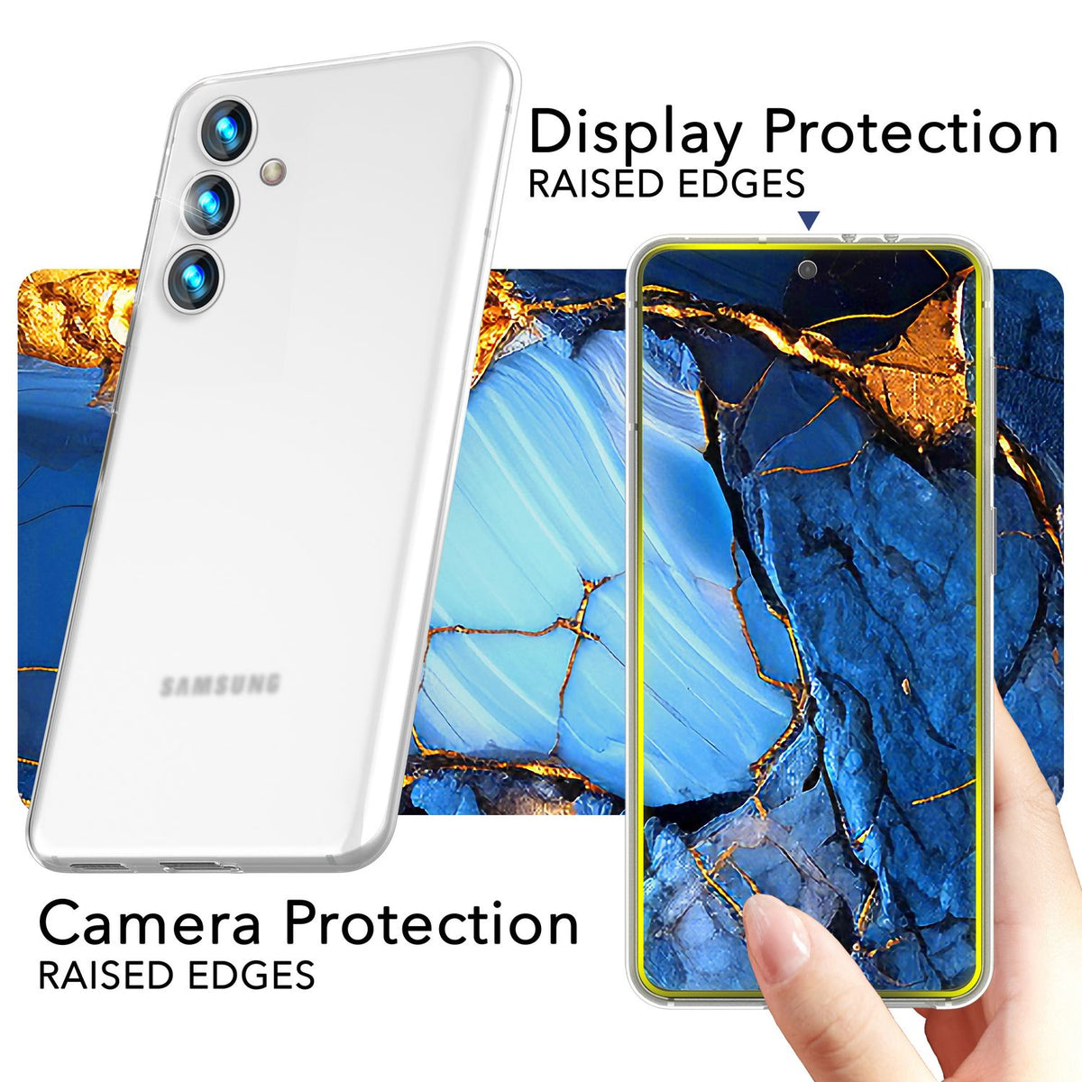 NALIA Ultra Slim Hardcase für Samsung Galaxy S24 – Matt & 0.3mm Dünn – PHANTOM (Dünnes Cover & Kamera-Vollschutz) – Marke aus Berlin
