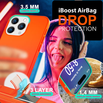 NALIA Neon Silikonhülle für iPhone 16 Pro Max – Soft-Touch & Signal-Neon – NEONSHOCK (Matte Schutzhülle) – Marke aus Berlin