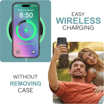 NALIA Ultra Slim Hardcase für iPhone 16 Pro – Anti-Fingerabdruck & 0.5mm Dünn – PUREFIT (Matt & Leicht) – Marke aus Berlin