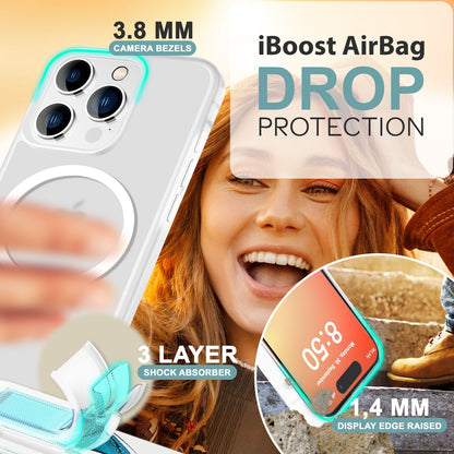NALIA Magnet-Case für iPhone 16 Pro Max – Matt-Transparent & MagSafe Kompatibel – MATTEX (Rutschfest, Stoßfest & Anti-Fingerabdruck) – Marke aus Berlin