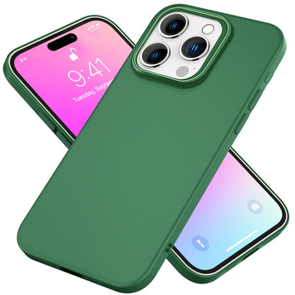 NALIA Silikonhülle für iPhone 16 Pro – Matt & Griffig Soft-Touch – ASTRON (Flexibles TPU Case & Stoßfest) – Marke aus Berlin