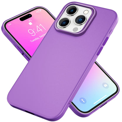 NALIA Silikonhülle für iPhone 16 Pro – Matt & Griffig Soft-Touch – ASTRON (Flexibles TPU Case & Stoßfest) – Marke aus Berlin