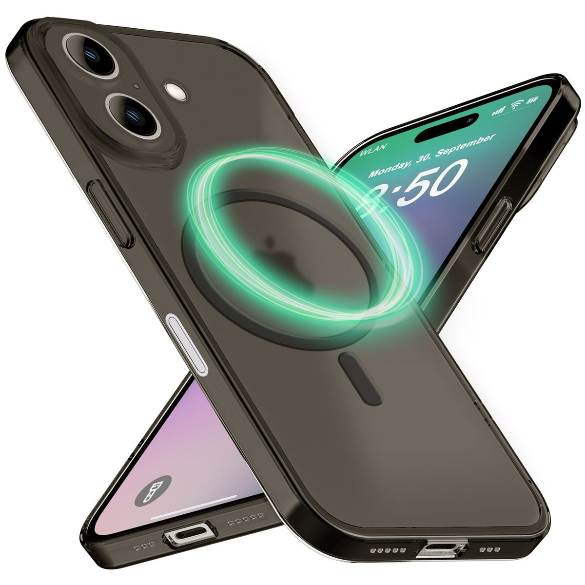 NALIA Ultra-Slim Hardcase für iPhone 16 Plus – MagSafe kompatibel & 0.3mm Dünn – THINIX (Mattes & Schlankes Case) – Marke aus Berlin