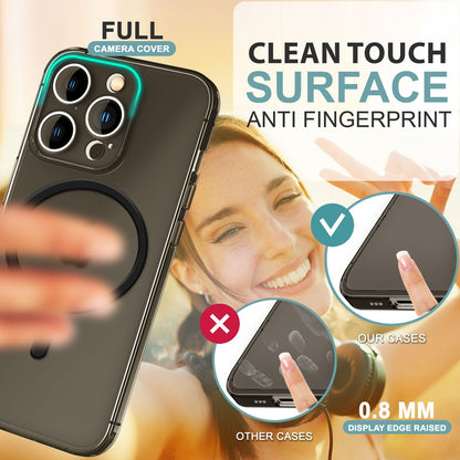 NALIA Ultra-Slim Hardcase für iPhone 16 Pro Max – MagSafe kompatibel & 0.3mm Dünn – THINIX (Mattes & Schlankes Case) – Marke aus Berlin