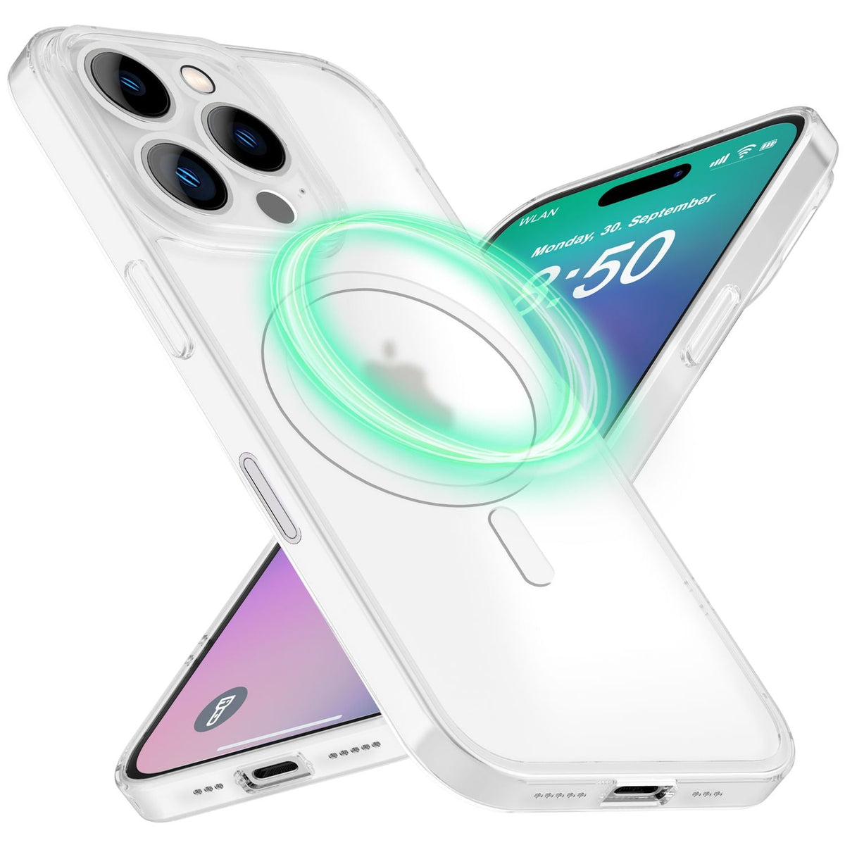 NALIA Ultra-Slim Hardcase für iPhone 16 Pro Max – MagSafe kompatibel & 0.3mm Dünn – THINIX (Mattes & Schlankes Case) – Marke aus Berlin