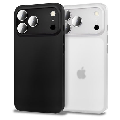 NALIA Ultra Slim Hardcase für iPhone 17 Pro Max – Matt & 0.3mm Dünn – PHANTOM (Dünnes Cover & Kamera-Vollschutz) – Marke aus Berlin