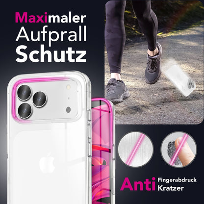 NALIA 360° Hülle für iPhone 18 Pro Max / 17 Pro Max – Vorne & Hinten Schutz – 360GUARD (Full-Body Case) – Marke aus Berlin