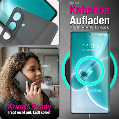 NALIA Ultra Slim Hardcase für Samsung Galaxy S26 Plus – Matt & 0.3mm Dünn – PHANTOM (Dünnes Cover & Kamera-Vollschutz) – Marke aus Berlin