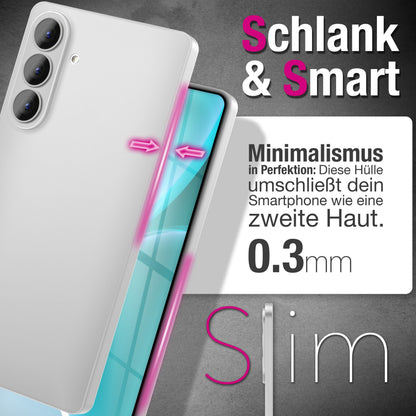 NALIA Ultra Slim Hardcase für Samsung Galaxy S26 Plus – Matt & 0.3mm Dünn – PHANTOM (Dünnes Cover & Kamera-Vollschutz) – Marke aus Berlin