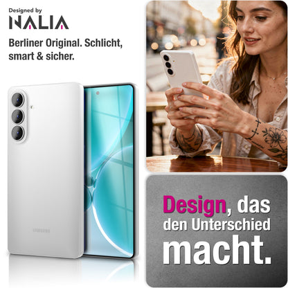 NALIA Ultra Slim Hardcase für Samsung Galaxy S26 Plus – Matt & 0.3mm Dünn – PHANTOM (Dünnes Cover & Kamera-Vollschutz) – Marke aus Berlin