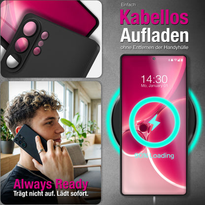 NALIA Ultra Slim Hardcase für Samsung Galaxy S26 Ultra – Matt & 0.3mm Dünn – PHANTOM (Dünnes Cover & Kamera-Vollschutz) – Marke aus Berlin