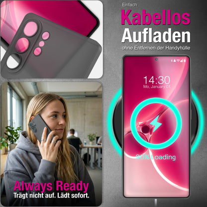 NALIA Ultra Slim Hardcase für Samsung Galaxy S26 Ultra – Matt & 0.3mm Dünn – PHANTOM (Dünnes Cover & Kamera-Vollschutz) – Marke aus Berlin