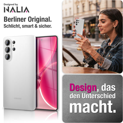 NALIA Ultra Slim Hardcase für Samsung Galaxy S26 Ultra – Matt & 0.3mm Dünn – PHANTOM (Dünnes Cover & Kamera-Vollschutz) – Marke aus Berlin