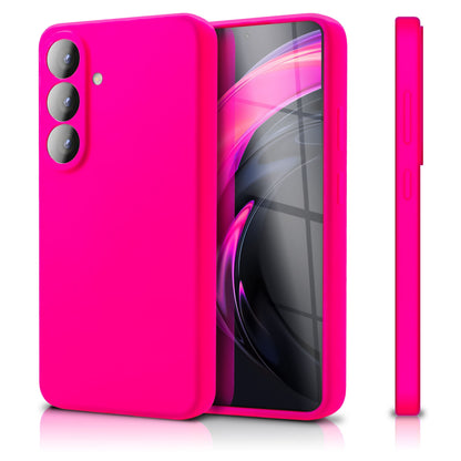 NALIA Silikonhülle für Samsung Galaxy S26 – Kameraschutz & Innenfutter – PHOENIX (Soft-Touch Case) – Marke aus Berlin
