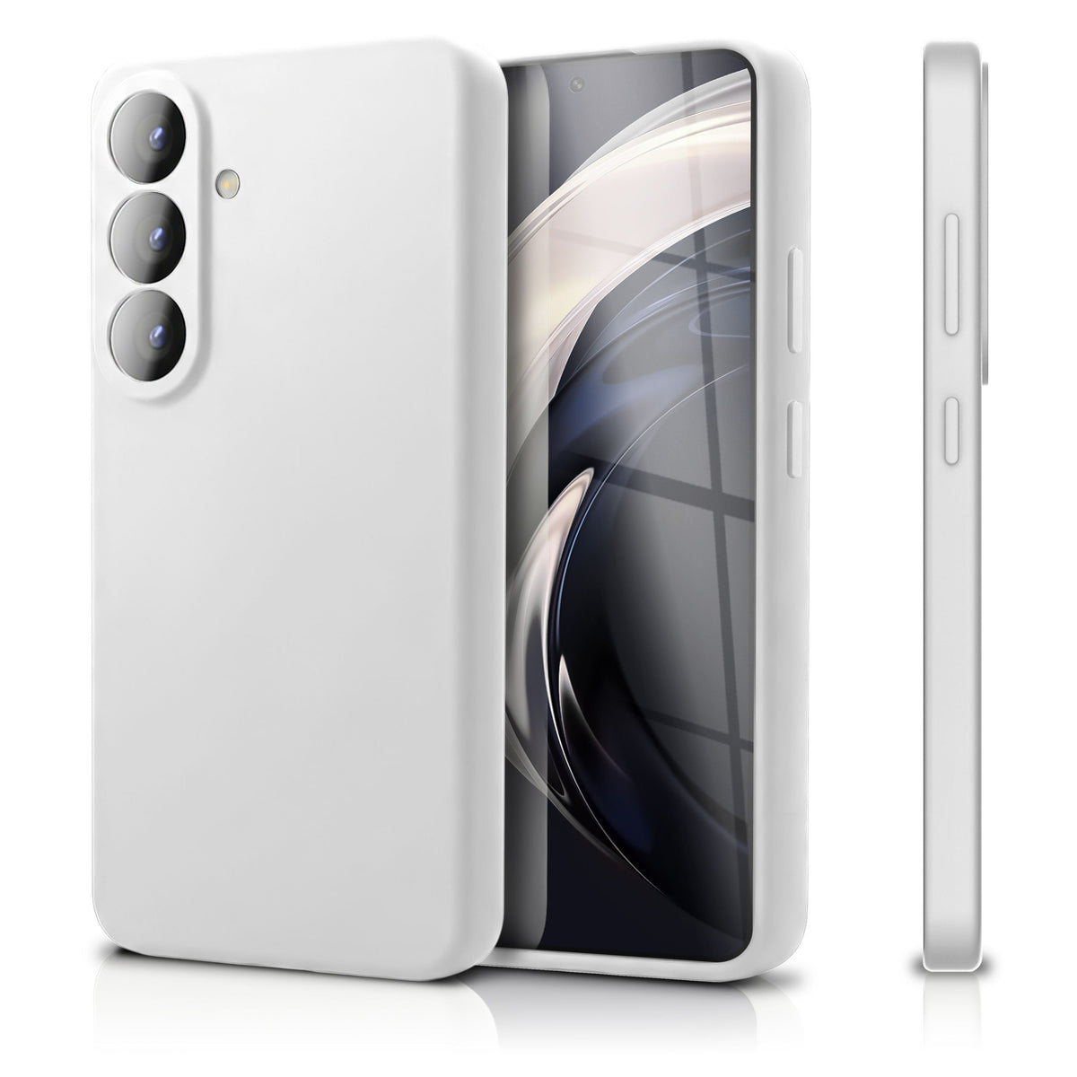 NALIA Silikonhülle für Samsung Galaxy S26 – Kameraschutz & Innenfutter – PHOENIX (Soft-Touch Case) – Marke aus Berlin