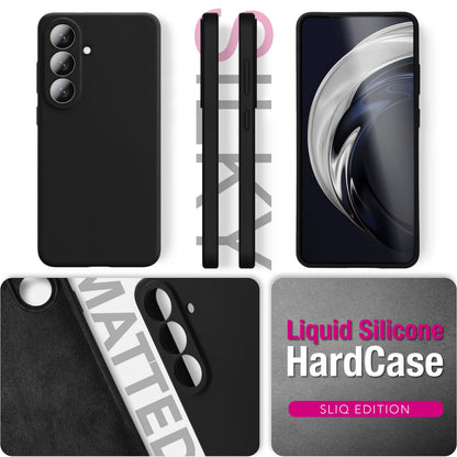 NALIA Silikonhülle für Samsung Galaxy S26 – Kameraschutz & Innenfutter – PHOENIX (Soft-Touch Case) – Marke aus Berlin