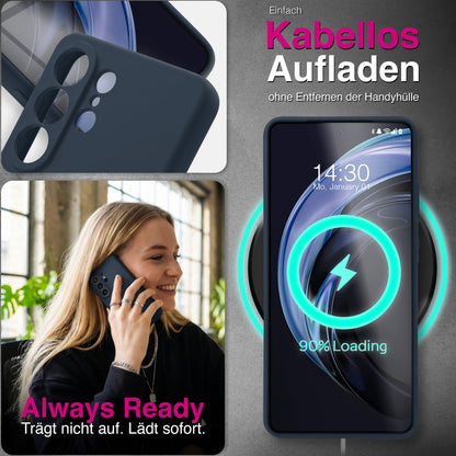 NALIA Silikonhülle für Samsung Galaxy S26 Ultra – Kameraschutz & Innenfutter – PHOENIX (Soft-Touch Case) – Marke aus Berlin