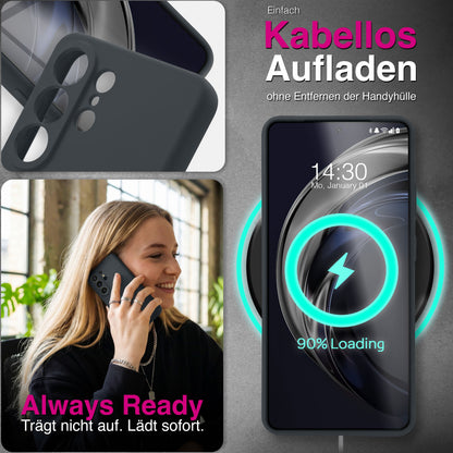 NALIA Silikonhülle für Samsung Galaxy S26 Ultra – Kameraschutz & Innenfutter – PHOENIX (Soft-Touch Case) – Marke aus Berlin