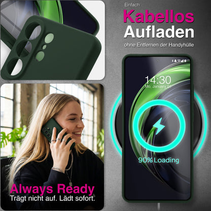 NALIA Silikonhülle für Samsung Galaxy S26 Ultra – Kameraschutz & Innenfutter – PHOENIX (Soft-Touch Case) – Marke aus Berlin