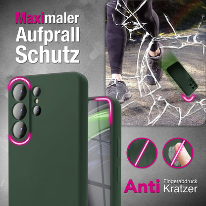 NALIA Silikonhülle für Samsung Galaxy S26 Ultra – Kameraschutz & Innenfutter – PHOENIX (Soft-Touch Case) – Marke aus Berlin