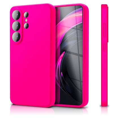 NALIA Silikonhülle für Samsung Galaxy S26 Ultra – Kameraschutz & Innenfutter – PHOENIX (Soft-Touch Case) – Marke aus Berlin